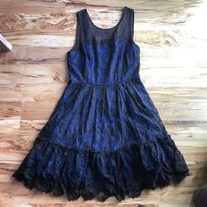 Anthropologie holiday dress.